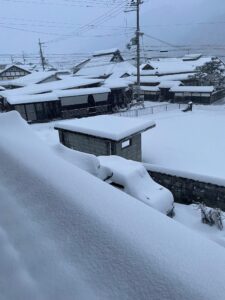 大雪でした